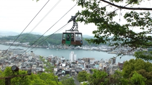 ロープウェイで一気に山頂へ